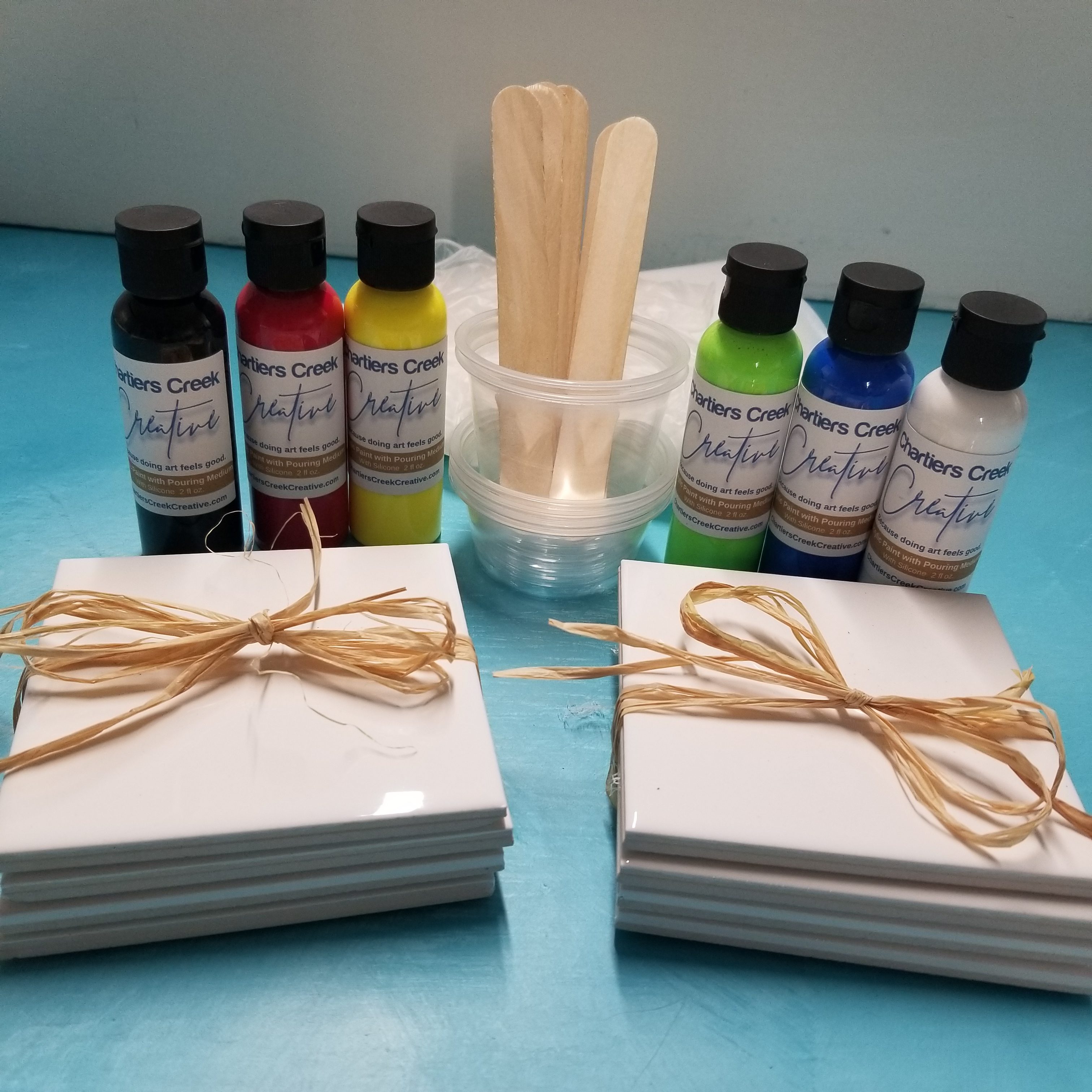 Paint Pouring Kit